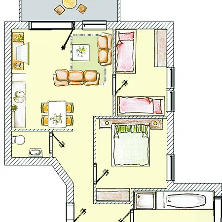 Brise Neubauvilla Elbflorenz App 12 * 塞巴特黑灵斯多夫